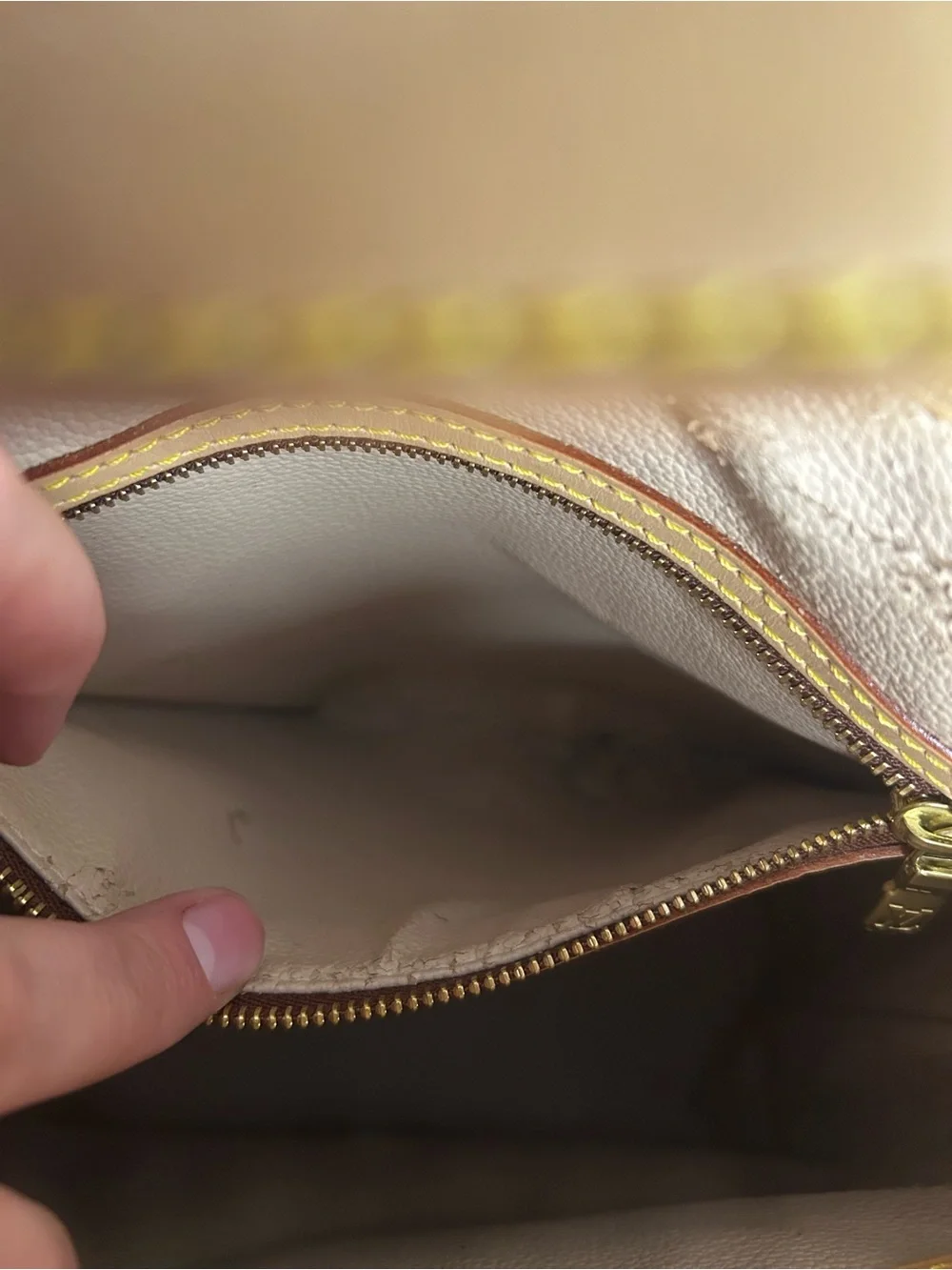 Louis Vuitton Petit Bucket Monogram Canvas Bag, EUC